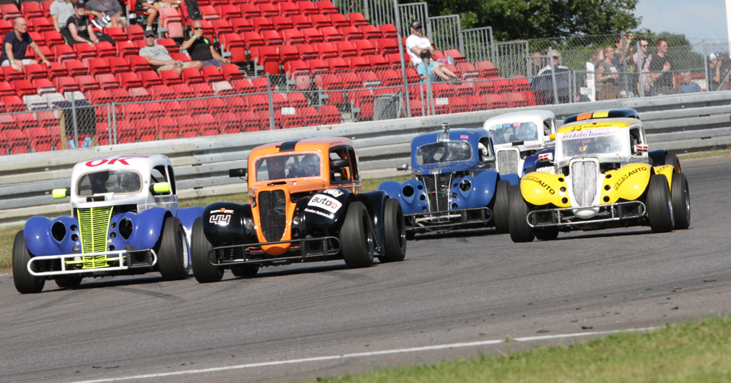 Kenneth Jensen var foran fra start til slut i løb 3
(Foto: Motorsporten.dk)
